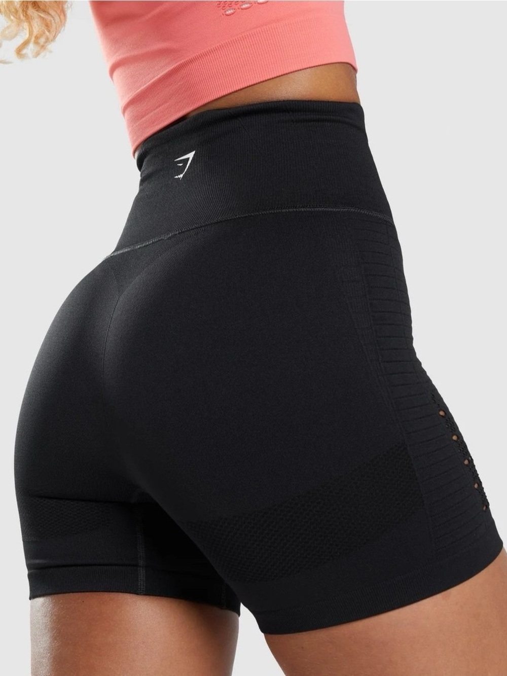 Gymshark Energy+ Seamless Shorts Black ~XS